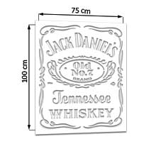 текстовое панно Jack Daniels