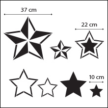 набор звезд