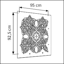 растительно-геометрический патерн мароко